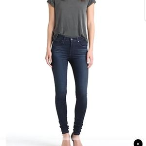 AG the Farrah high rise skinny jeans